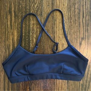 ALO Yoga Navy Seamless Strappy Bralette